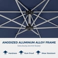 thumbnail image 6 of Nextay 10FT Patio Umbrella Outdoor Umbrella Offset Umbrella Cantilever Umbrella Market Umbrella with Crank and Tilt, Wind-Resistant, 6 of 6