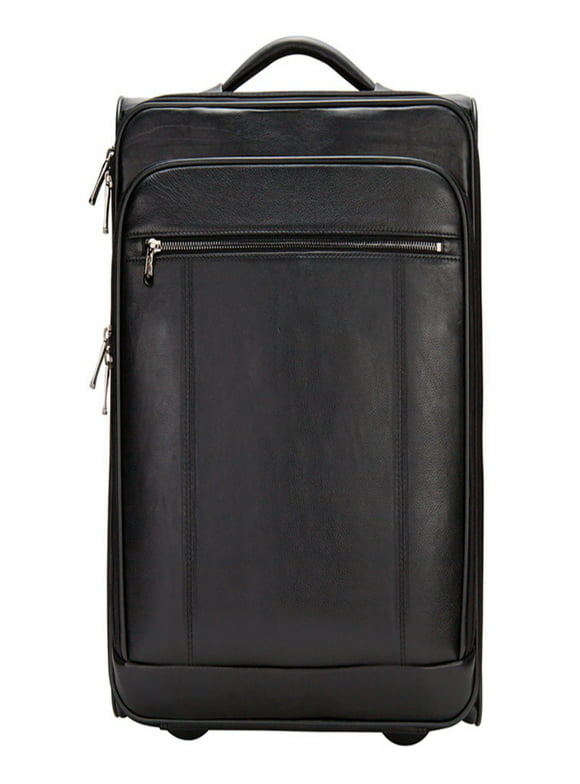 THE BELLINO PRECISION LEATHER 20" COMPUTER/TABLET CARRY-ON