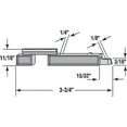 thumbnail image 2 of Slide Bolts 3-3/4 in. Diecast Zinc Right Hand (20-pack), 2 of 2