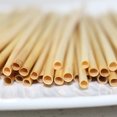 thumbnail image 4 of 100PCS Wheat Straw Environmentally Friendly Straw 20Cm Disposable Compostable Drinking Cocktail Straw Bar Kitchen Accessories 1A, 4 of 6