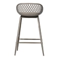 thumbnail image 4 of MOE'S Home PIAZZA OUTDOOR COUNTER STOOL GREY-M2, 4 of 5