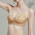 thumbnail image 3 of No Underwire Bra for Women Comfortable Seamless Push up Wireless Bras Underwear with Adjustable Strap (32/70ABC, Beige), 3 of 6