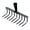 A, variant on Eqslft Rake Head Replacement,Heavy Duty Metal Grass Rake Lawn Tool with 9 Tines for Garden and Yard Leaf Removal,Sturdy Steel Garden Rake Suitable for Landscaping and Lawn Care