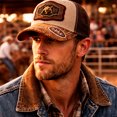 thumbnail image 5 of KNITE Gorra Trucker Hombre Toro Vaquera Herraje Metálico Estilo Rancho Buchona, 5 of 5