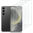 thumbnail image 1 of ZYQEEE [3 Pack] Clear Tempered Glass Screen Protector Compatible for Samsung Galaxy S24 6.2-inch, Scratch Resistant, Easy Install, Bubble-Free, 1 of 8