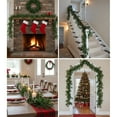 thumbnail image 4 of Twfbrm Artificial Willow Leaves Vine Twigs, 5.6 Ft Realistic Silk Willows Leaf Ivy Garland, UV-Resistant Real Touch Faux Hanging Plants, Spring Greenery Garland for Mantle Wedding Arch Fireplace, 4 of 6