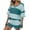 Sky Blue, variant on Plus Size Two Piece Sets for Women Striped Short Set Short Sleeve T Shirt and Short Lounge Outfits with Pockets