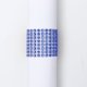thumbnail image 1 of Zhuge Hotel Restaurante Configuración 8 filas de hebillas de servilletas de malla de diamantes, anillos de servilletas decorativos de diamantes simulados (azul, 20 piezas), 1 of 5
