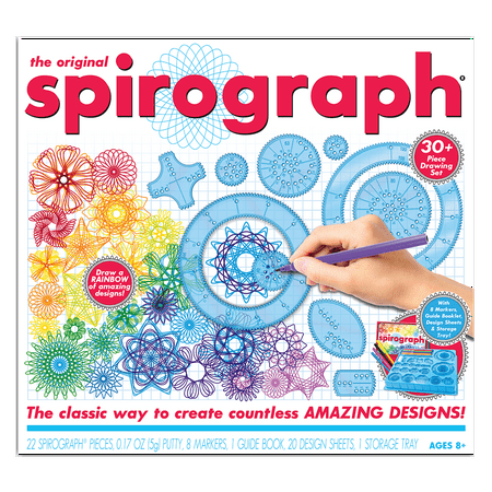 Spirograph, Drawing Art Kit w/ Markers, The Original Spirograph, Children Ages 8+