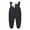Black, variant on Uccdo 12M-5T Toddler Boys Girls Winter Down Snow Pants Overalls Snowsuit Kids Warm Snow Bibs Zipper Jumpsuits