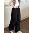 thumbnail image 2 of Pantalones deportivos informales de secado rápido para niños, pantalones Cargo finos para niños y niñas, pierna recta, verano 2024, 2 of 5