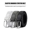 thumbnail image 1 of LEEYNEER Men BeltElastic Braided Belt Unisex Braided Elastic Woven Web Stretch Belt, 1 of 8