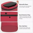 thumbnail image 5 of CL.HPAHKL Kitchen Trash Can 13 Gallon, Touchless Automatic Garbage Can with Lid, Motion Sensor Trashcan for Kitchen Bathroom Office, Red, 5 of 6