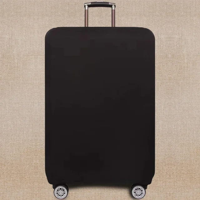 Housse de Valise Housse de Protection de Valise Motif Papillon Série Élastique Housse Anti-Poussière 18-32 Valise Noire P