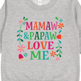 thumbnail image 3 of Inktastic Mamaw and Papaw Love Me Toddler Sweatshirt, 3 of 4