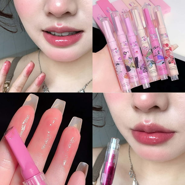 Fiudx Liquidación De Ofertas Flash Lápiz Labial, Lápiz Labial Love, Lápiz Labial Hidratante, Lápiz Labial De Belleza, 3G