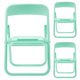 thumbnail image 1 of 3Pcs Miniature Folding Chair Crafts Mini House Foldable Chair Ornaments Miniature Chair Models, 1 of 3