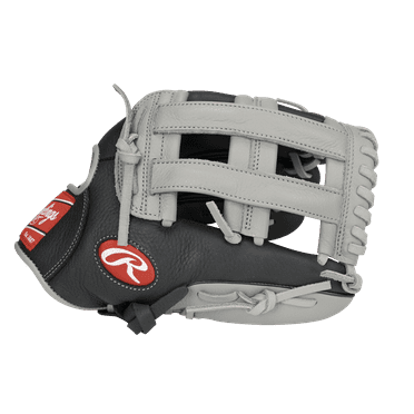 Rawlings Pro Select Series 12.5 In. Baseball Gloves and Mitts, Black and Gray, Right Hand Throw