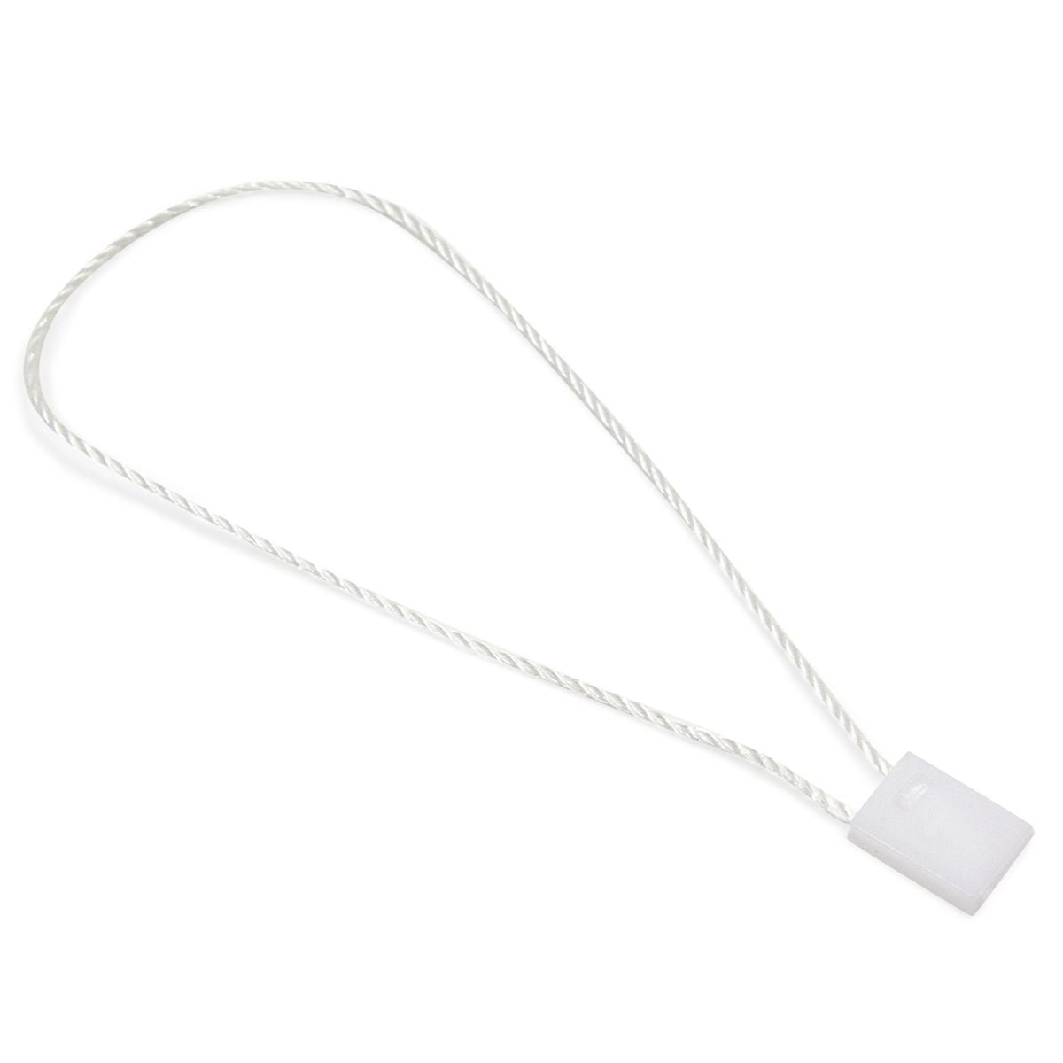 7 Inch Black Nylon Hang Tag String Snap Lock Pin Plastic Fasteners 1500 Pieces 