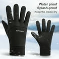 thumbnail image 3 of AURORA TRADE 1 Pair Winter Gloves Non-skid Waterproof Wind Resistant Wide Application Unisex Adult Touchscreen Gloves for Outdoor, 3 of 8