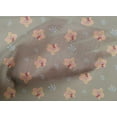 thumbnail image 4 of oneOone Cotton Poplin Fabric Orchid Floral Print Fabric By The Yard 42 Inches Wide, 4 of 4