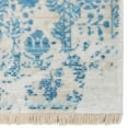 thumbnail image 5 of Rugsotic Carpets Machine Woven Crossweave, Oriental Polyester Area Rug, Ivory,Blue, 8'X10', 5 of 6