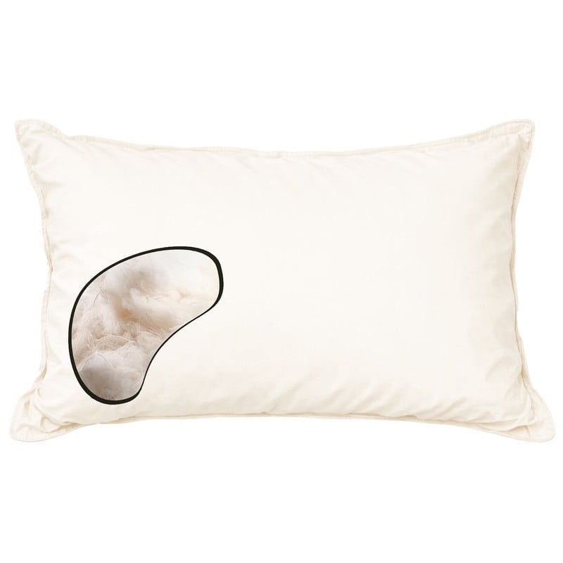 ORGANIC TEXTILES 100% Organic Cotton Pillow with Organic Cotton Cover - GOTS CERTIFIED - Adjustable Loft, Head Neck Pain Relief, Back Side Stomach Sleepers, Bed Pillow - (Travel) - Pack of 1
