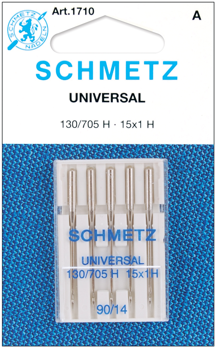 Schmetz Quilting sewing machine needles pkt of 5 size 90//14