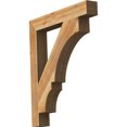 thumbnail image 6 of Ekena Millwork 4"W x 30"D x 34"H Balboa Block Rough Sawn Bracket, Western Red Cedar, 6 of 25