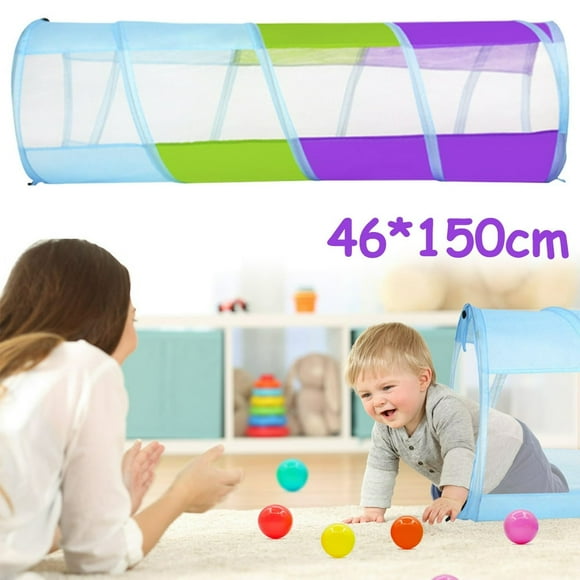 Kids Play Tunnel for Toddlers Pop Up Crawl Tunnel Playhouse for Boys Girls or Dog Cat Pets Collapsible Children Play Tent Toy for Indoor Outdoor Play Games