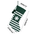 thumbnail image 3 of Lilixerw Christmas Stockings,Knit Mini Christmas Stockings Hanging Ornaments,Soft Xmas Snowflake Stockings Plush Fireplace Hanging Stockings,for Christmas Holiday Xmas Gift, 3 of 5