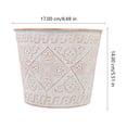 thumbnail image 2 of Kitandove Iron Flower Pot Vintage 1Pcs 6.7x6.7x5.5in Homeowners Gardeners Decor, 2 of 8
