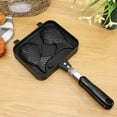 thumbnail image 4 of EIMELI Waffle Maker Non-Stick Coating Cake Mold Cooking Plates Baking Tray, 4 of 9