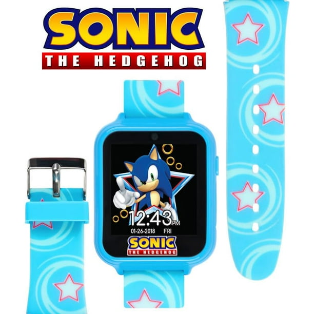 Accutime Kids SEGA Sonic The Hedgehog Blue Educational Touchscreen