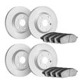 thumbnail image 2 of KarParts360 For Mitsubishi Lancer 2003 2004 2005 2006 Brake Set | Plain Rotor Style, 2 of 4