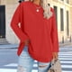 thumbnail image 1 of Xuyuer Womens Plus Size Tops Basic Long Sleeve Shirts Crew Neck T Shirt Fall Outfits Loose Fit Casual Blouses, 1 of 5