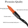 thumbnail image 4 of LED Battery Operated Christmas Lights Mini String Lights, Waterproof Tree Lights with 8 Lighting Modes,Indoor Outdoor Patio Garden Party Wedding Christmas (Orange, 50 count), 4 of 7