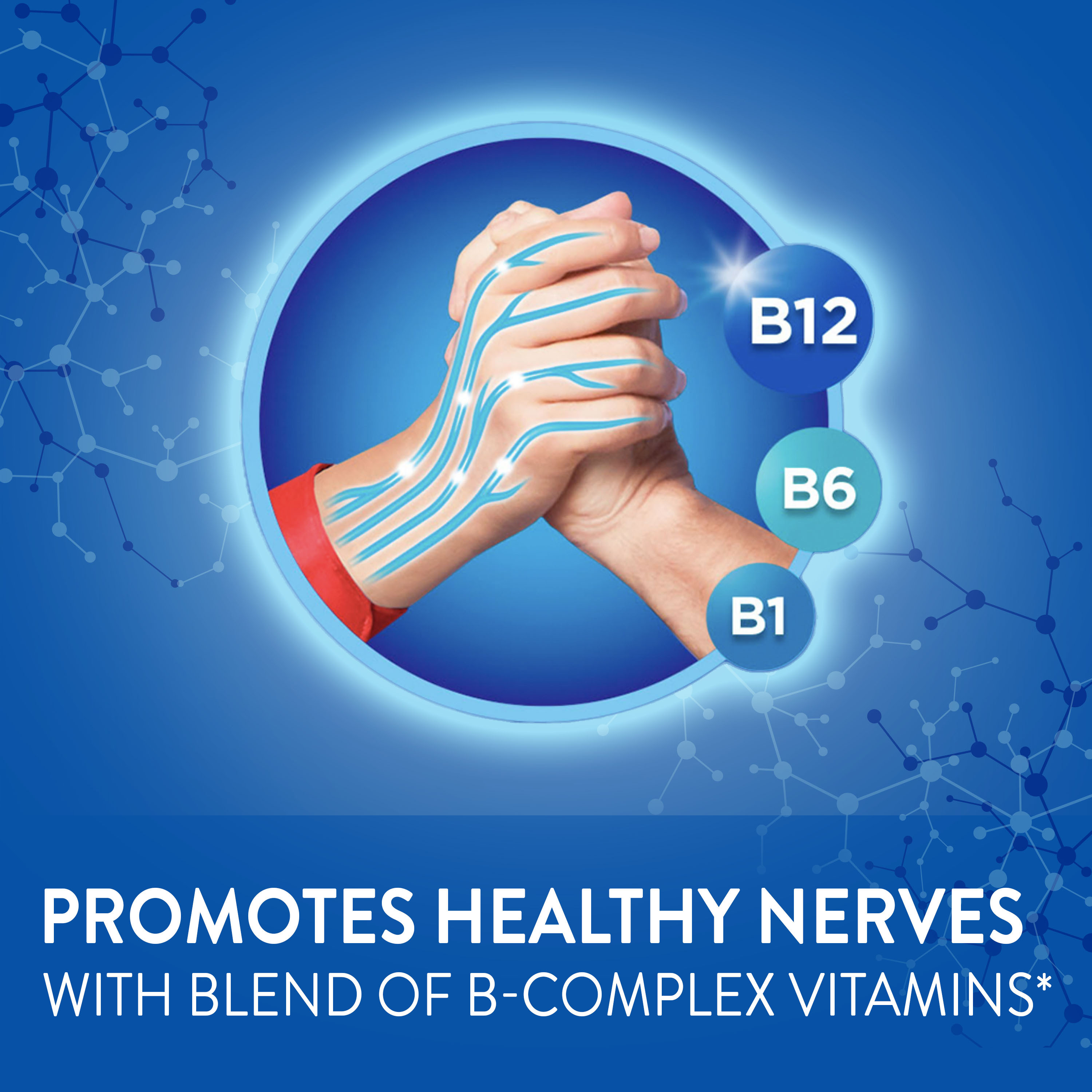 Nervive Nerve Relief Tablets, Alpha Lipoic Acid, Vitamin B12, B6, B1, Nerve Pain Relief, 30 Ct - image 5 of 10