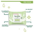 thumbnail image 4 of Simple Kind To Skin Cleansing Facial Wipes - 25 Wipes, 4 of 8