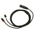 thumbnail image 1 of XLR Male to 2  Cable Clear  Lossless Cord HiFi Sound Split for Mixer Active Speaker Microphone, 1 of 8