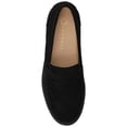 thumbnail image 4 of Journee Womens Round Toe Block Heel Comfort Penny Loafer, Widths Available, 4 of 9