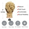 thumbnail image 2 of Dylanm Women Honey Blonde Hair Buns, Curly Wavy Ponytail Hair Scrunchies, Hair Extensions Wrap Messy Hair Bun, 2 of 6