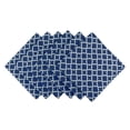 thumbnail image 1 of Servilleta DII Lattice azul náutico juego de 6, 1 of 2