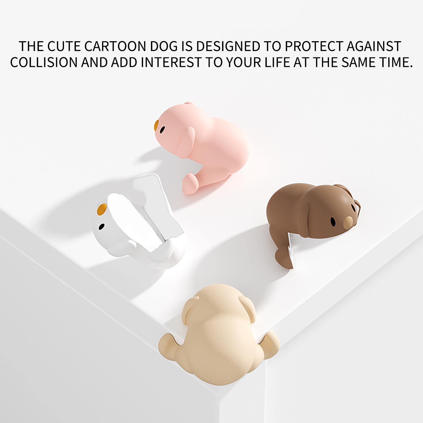 4PC Cute Cartoon Table Corner Protectors for Baby, Furniture Corner  Protectors and Baby Edge Safety Bumpers Child Proofing Soft Corner Proof  Bumper 