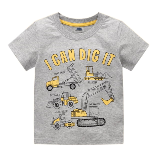 T-shirt à Manches Courtes pour Enfants d'Été