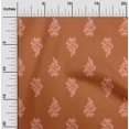 thumbnail image 1 of oneOone Polyester Lycra Fabric Leaves & Floral Block Print Sewing Fabric BTY 56 Inch Wide, 1 of 4