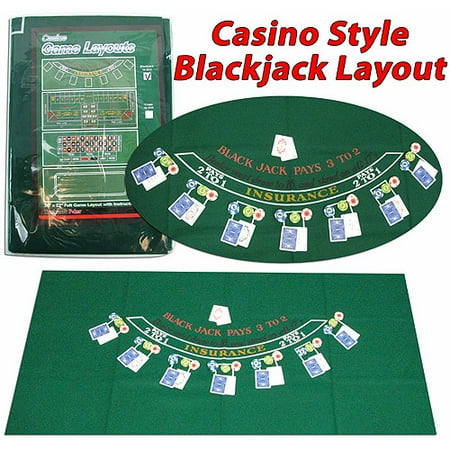 Trademark Poker Blackjack Layout