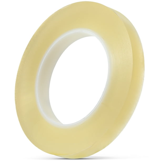 1 rollo de cinta de sellado, cinta de sellado de estaño para alimentos, cinta de sellado transparente, cinta de sellado adhesiva, cinta de sellado para cajas de alimentos