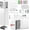 White (57PCS), variant on 2026 Upgrade Phone Cleaning Kit 47PCS, iPhone Cleaning Kit, Airbud AirPods Cleaning Kit, Keyboard, Charging Port Cleaner for Apple Lightning/Android USB-C - Includes Putty, Cloth & Wipes (White)