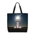 thumbnail image 1 of Easygdp Peggy's Cove Lighthouse Bolsa Tote para Mujer, Bolso de Hombro para Trabajo, Playa, Viajes, Compras y Supermercado, 1 of 7